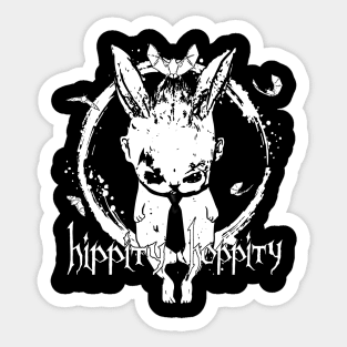 Hippity Hopitty Sticker